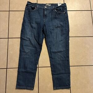 Levi's Women's 33 Blue Denim Boyfriend Jeans Relaxed Fit